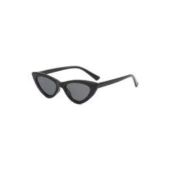 Lulu - Black Cateye Flexible Kids Sunglasses  - 1