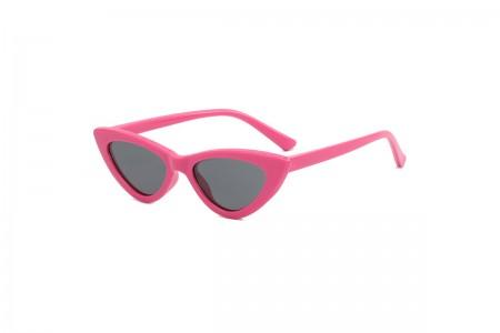 Lulu - Dark Pink Cateye Flexible Kids Sunglasses