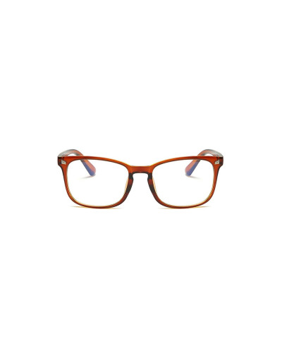 Brown, Blue Light Blocking Glasses - Sam