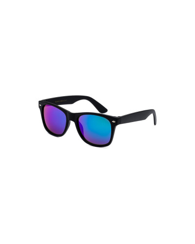 Mikey - Black - Blue Green RV Kids Sunnies