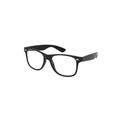 Clarke Kent Clear lens Kids sunnies - Black