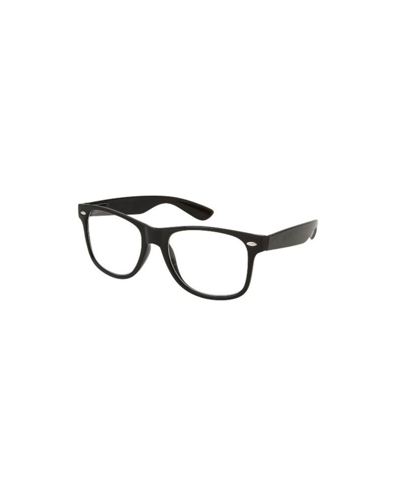 Clarke Kent Clear lens Kids sunnies - Black