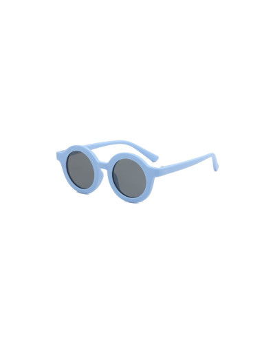 Lorax - Blue Round Flexible Kids Sunglasses