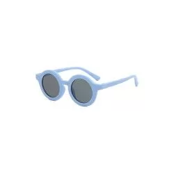 Lorax - Blue Round Flexible Kids Sunglasses