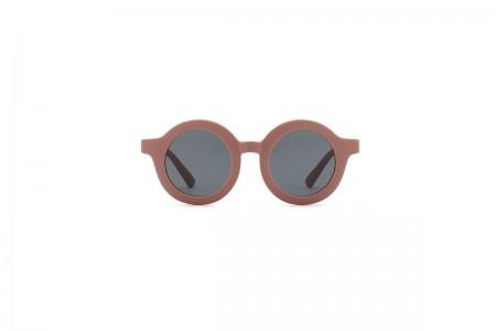 Lorax - Brown Round Flexible Kids Sunglasses front