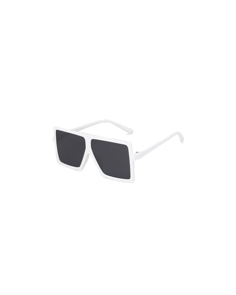 Jimbo - White Oversized Kids Sunglasses