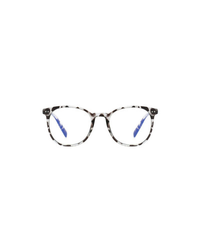 Monáe - Blue Light Blocking - White Tort glasses front