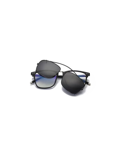 Raphael - Black TR90 TAC polarised Clip on