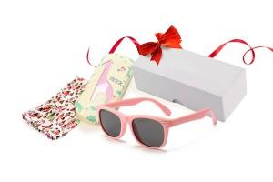Premium Kids Gift Pack - Felix - Pink Flexible Sunglasses