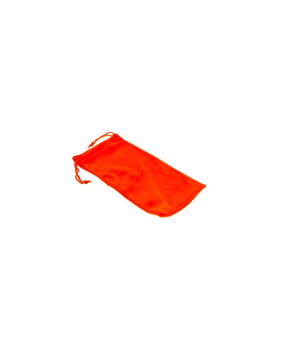 Fluro Microfibre Soft Pouch - Orange