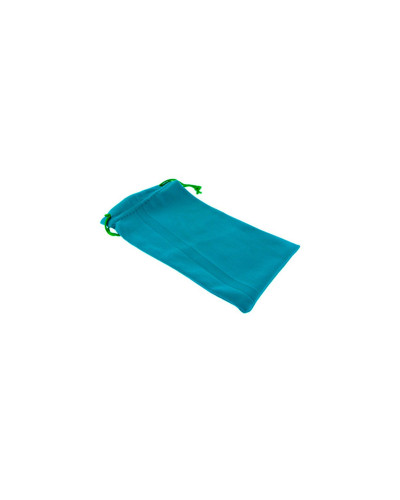 Fluro Microfibre Soft Pouch - Blue