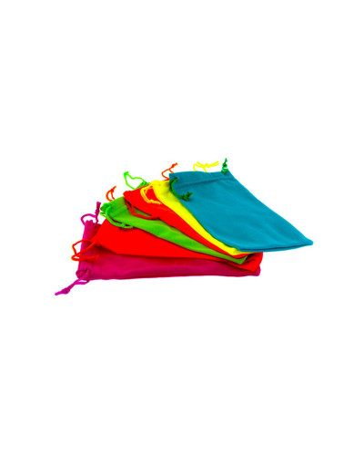 Fluro Microfibre Soft Pouch - Fuchsia