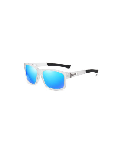 Driis - Clear TR90 Polarised Sports Sunglasses - Blue RVRV