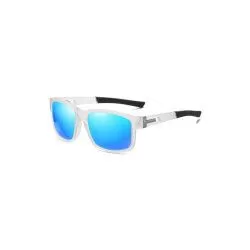 Driis - Clear TR90 Polarised Sports Sunglasses - Blue RVRV