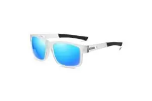 Driis - Clear TR90 Polarised Sports Sunglasses - Blue RVRV