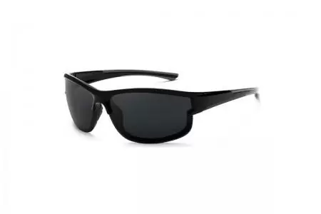 Tommy - Black TR90 Polarised Sports Sunglasses