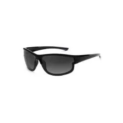 Tommy - Matte Black Polarised Sports Sunglasses