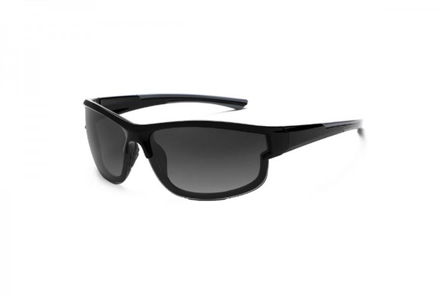 Tommy - Matte Black Polarised Sports Sunglasses