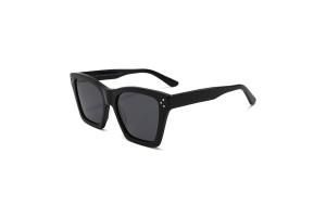Jaime - Black Polarised Cat eye Sunglasses