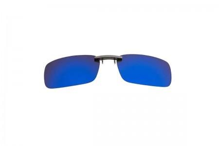 Cooper Blue RV Polarised Aluminum Clip on Sunglasses
