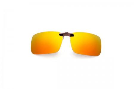 Anderson Orange RV Alloy Clip on Sunglasses