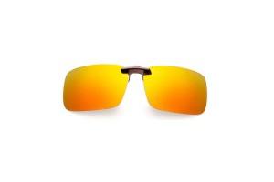 Anderson Orange RV Alloy Clip on Sunglasses