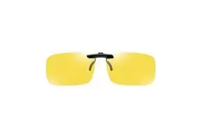 Anderson Yellow Low Light Alloy Clip on Sunglasses