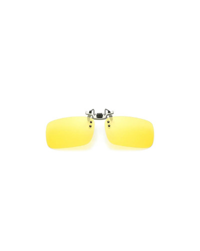 Tyler Yellow Low Light Alloy Clip on Sunglasses