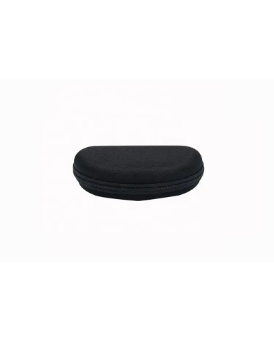 Black Zipper Soft Shell Sunglasses Case