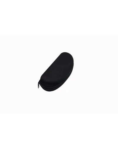 Black Zipper Sunglasses Case