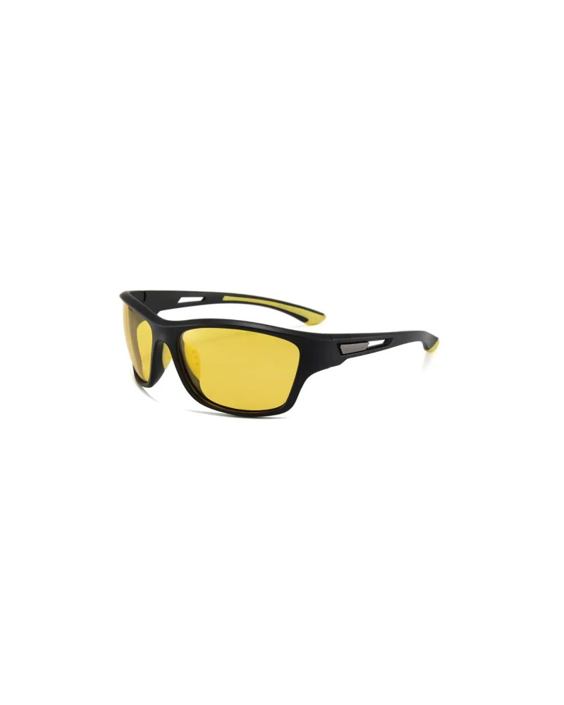 Pereira Black Yellow Low Light Sport Sunglasses