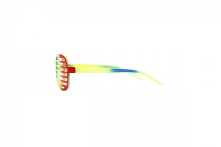 Mardi Gras - Glow in Dark Party Sunglasses - Swirl