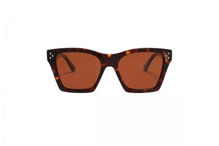 Jaime - Tortoise Polarised Cat eye Sunglasses front