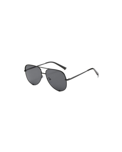 Lexi - Black Oversized Aviator Sunglasses