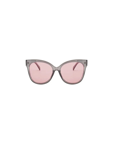 Coco - Grey Oversized Cat eye Sunglasses front