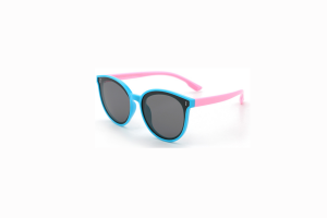 Gertie - Blue & Pink Flexible Kids Sunglasses