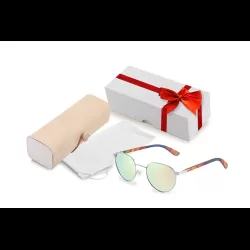 Premium Wood Gift Pack - Round Wood Polarised Sunglasses