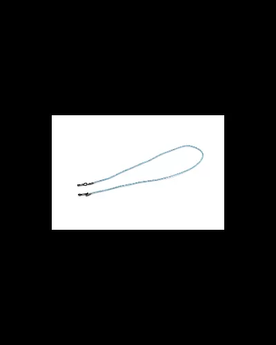 Sunglasses Strap - Braided Blue pu leather