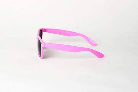 Pink Wayfarer Inspired Sunglasses Side