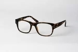 Justin - Tortoise Clear Lens Glasses