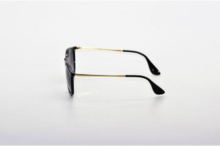 Tailor - Black Round Women's Sunglasses