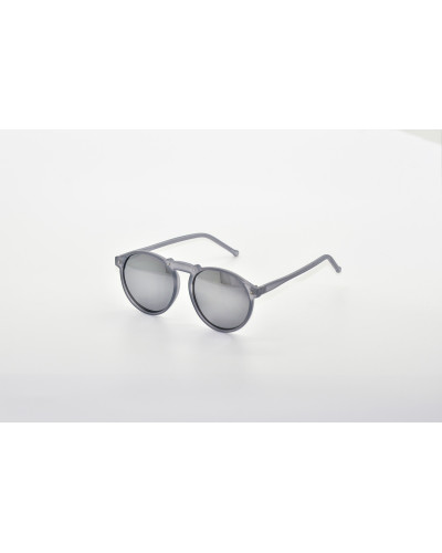 Grey Round Party Sunglasses - Leon