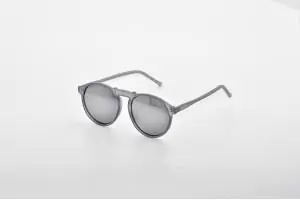 Grey Round Party Sunglasses - Leon