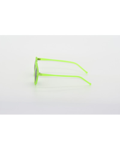 Green Round Party Sunglasses - Leon side