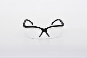 Clear safety glasses