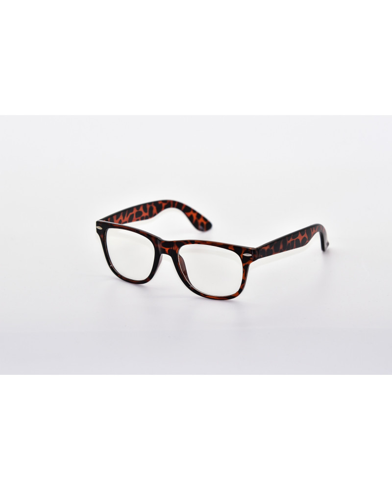 Classic Clear Lens Glasses - Tortoise