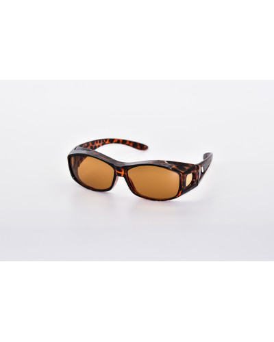 Polarised Fitover sunglasses - Tort