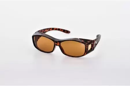 Polarised Fitover sunglasses - Tort