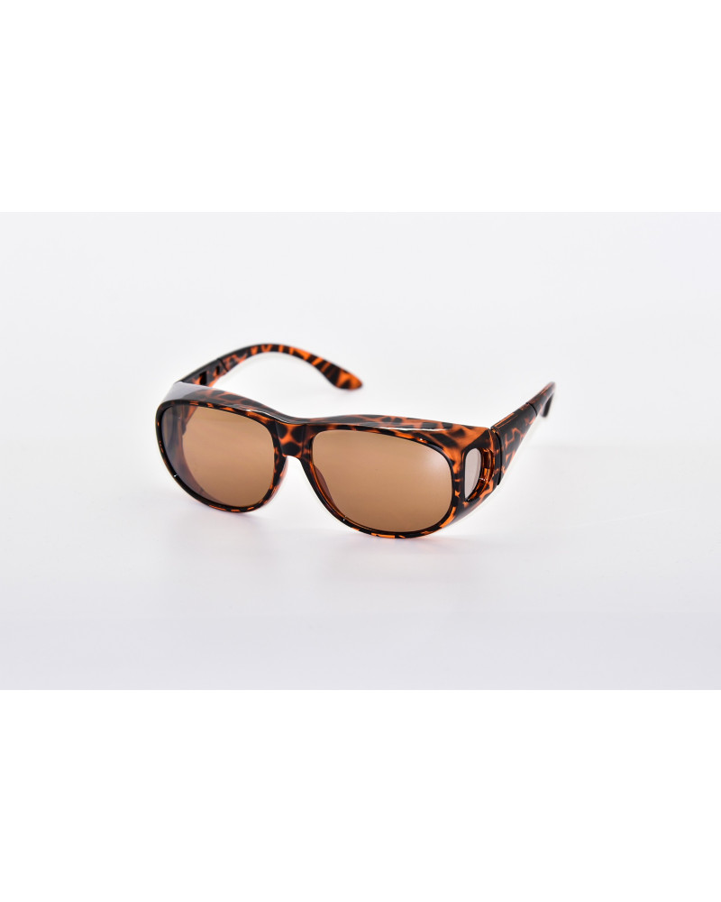 Polarised Fitover glasses large - Tortoise