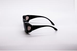 Fitover glasses large - Black  - 3